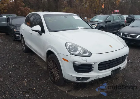 2017 Porsche Cayenne Platinum Edition from USA, damaged, VIN WP1AA2A23HKA83998
